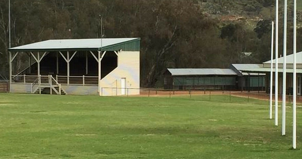 The &ldquo;offending&rdquo; grandstand